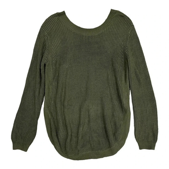 Jack by BB Dakota Green Know Thy Self Sweater L - Picture 3 of 8